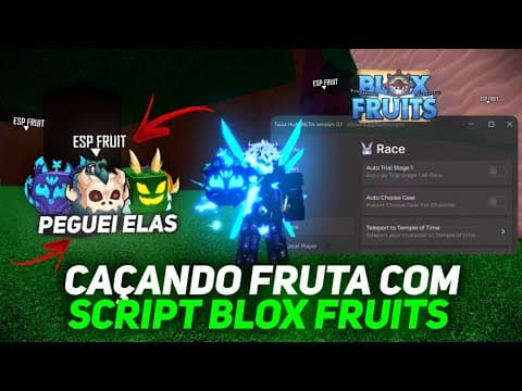 🤯TESTEI O SCRIPT de FARM FRUTAS AUTOMÁTICAS NO BLOX FRUITS( PEGUEI FRUTA MÍTICA?)script para celular