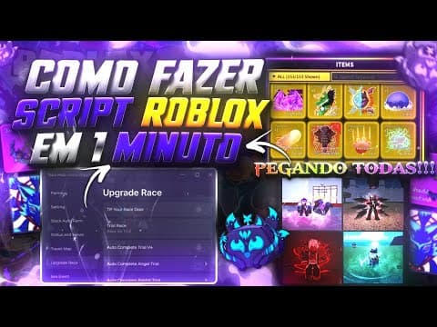😈 Como "fazer" seu próprio SCRIPT BLOXFRUITS/ROBLOX EM 1 MINUTO! ( NO MOBILE E NO PC)