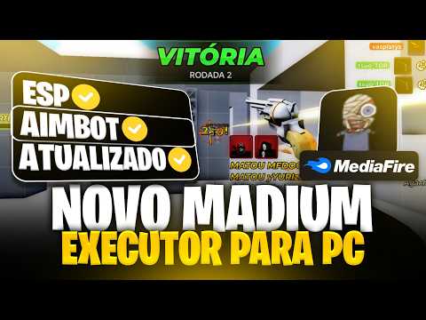 🚀 NOVO SCRIPT PVP AIMBOT+ESP e EXECUTOR PC MADIUM ATUALIZADO LINK DIRETO!!  - roblox