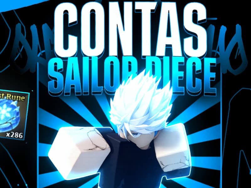🌊 CONTA SAILOR PIECE - LVL MAX (13.000) 🌊