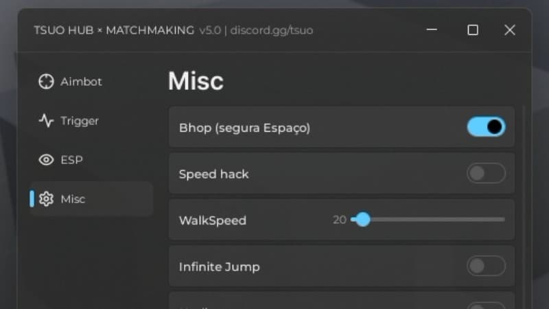 TSUO HUB AIMBOT+ESP SCRIPT GLOBAL