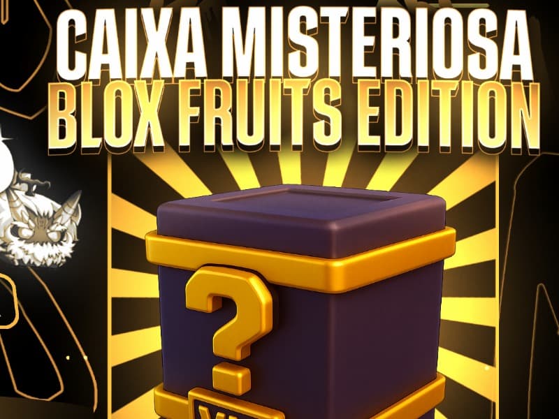 CAIXA MISTERIOSA - BLOX FRUITS EDITION