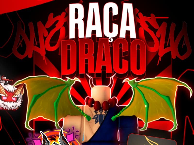 RAÇA DRACO V4 FULL+ LEVEL MÁX+CDK+SOULGUITAR+GODH+ITENS ALEATÓRIOS